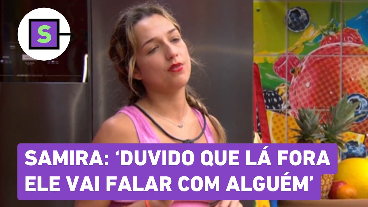 BBB 26: Samira rebate Milena sobre Juliano: 'Duvido que l&aacute; fora ele vai falar com algu&eacute;m daqui'