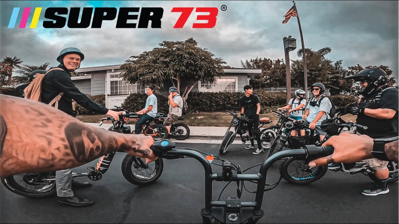 SUPER73 HQ ALL-TERRAIN E-BIKE GROUP RIDE | CALIFORNIA Vlog