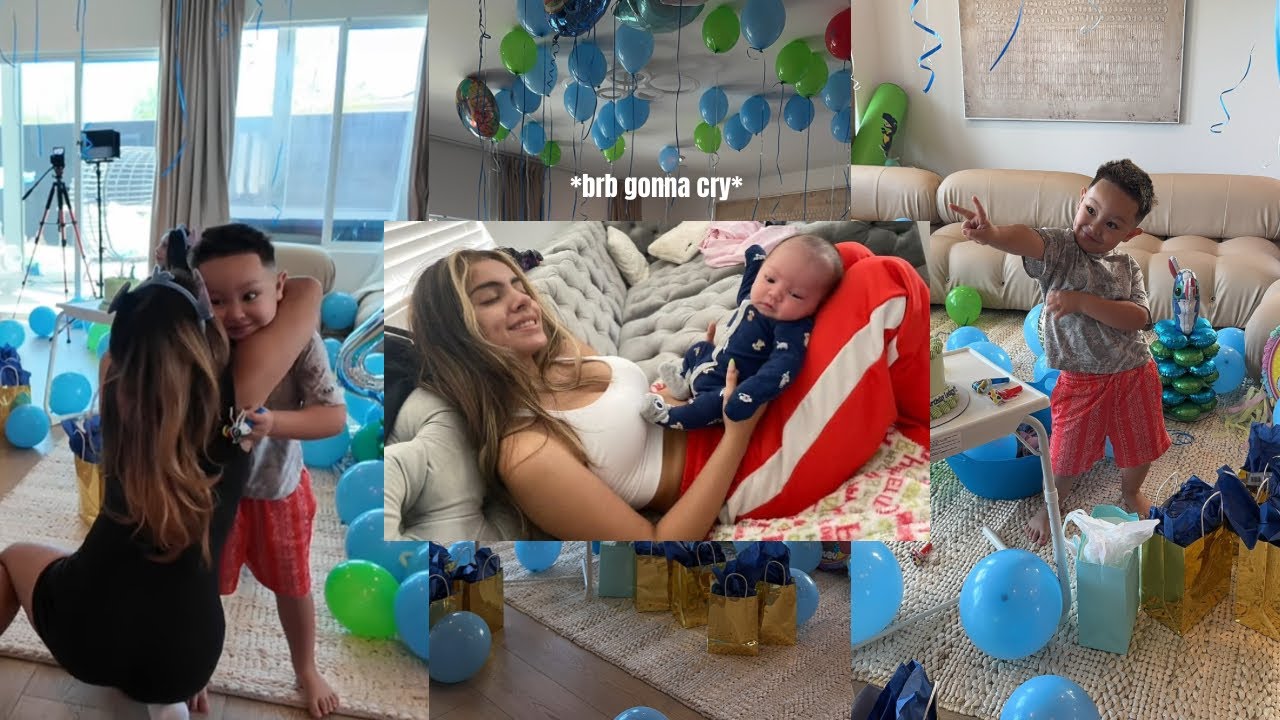 SURPRISING LEDGY FOR HIS 4TH BDAY | vlog+shopping