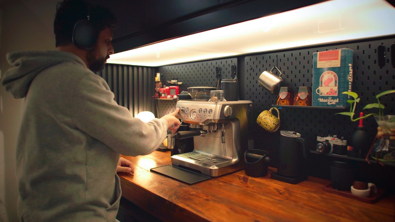 Hice una nueva estación de café en casa | Tour completo