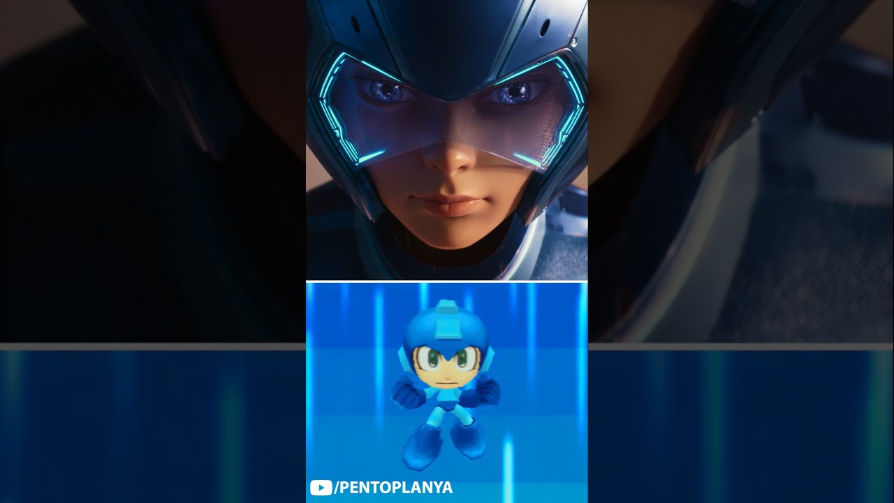Mega Man Suit Up Scene Comparison | Game vs Tv Show (Secret Level)