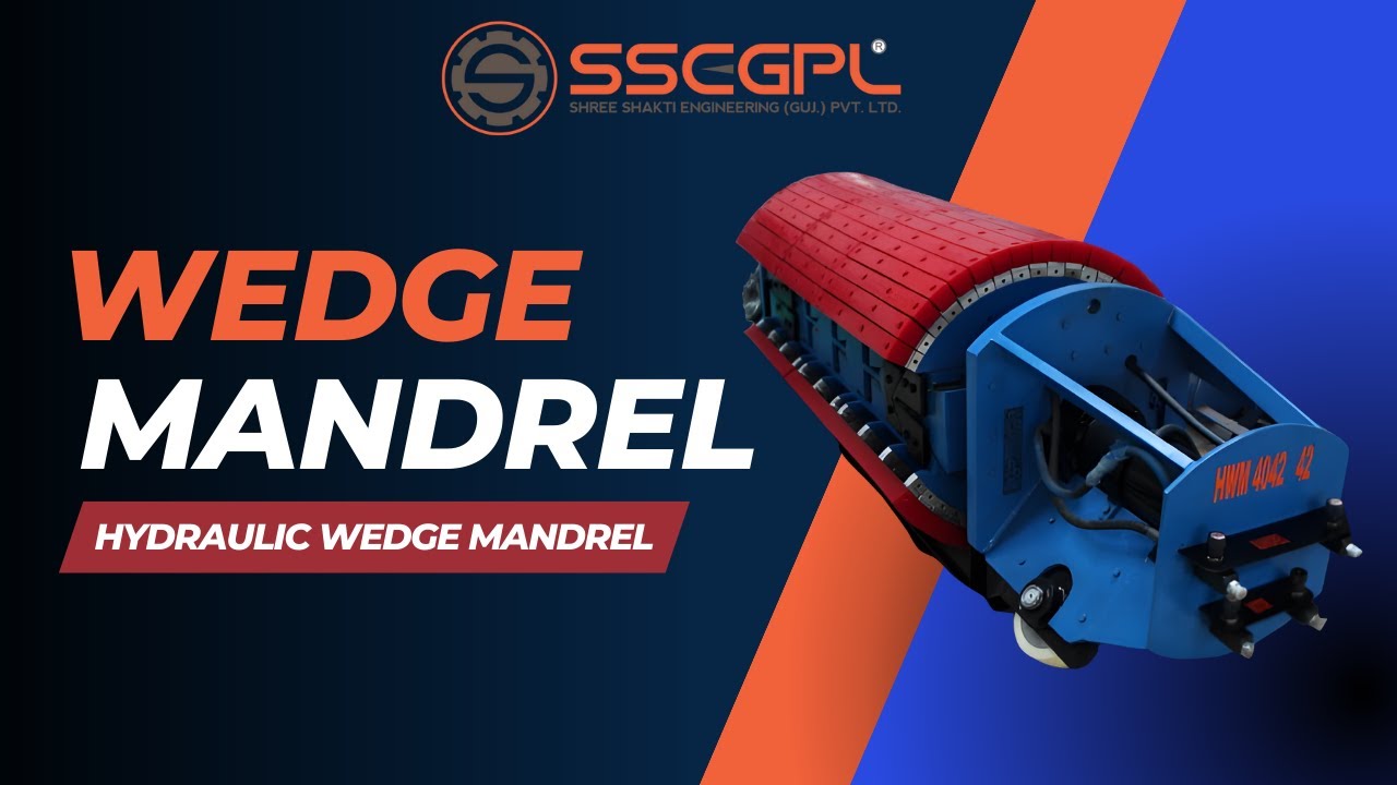 Hydraulic Wedge Mandrel | Pipe bending operation | Easily bend pipes without buckling and damage
