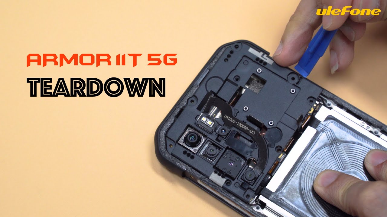 Ulefone Armor 11T 5G Teardown - Internal Structure Display