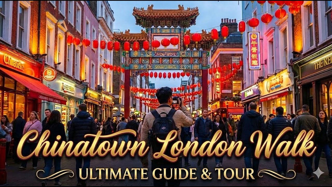 Walking Through a Literal Dream in London Chinatown 🏮 📸(4K Walk)