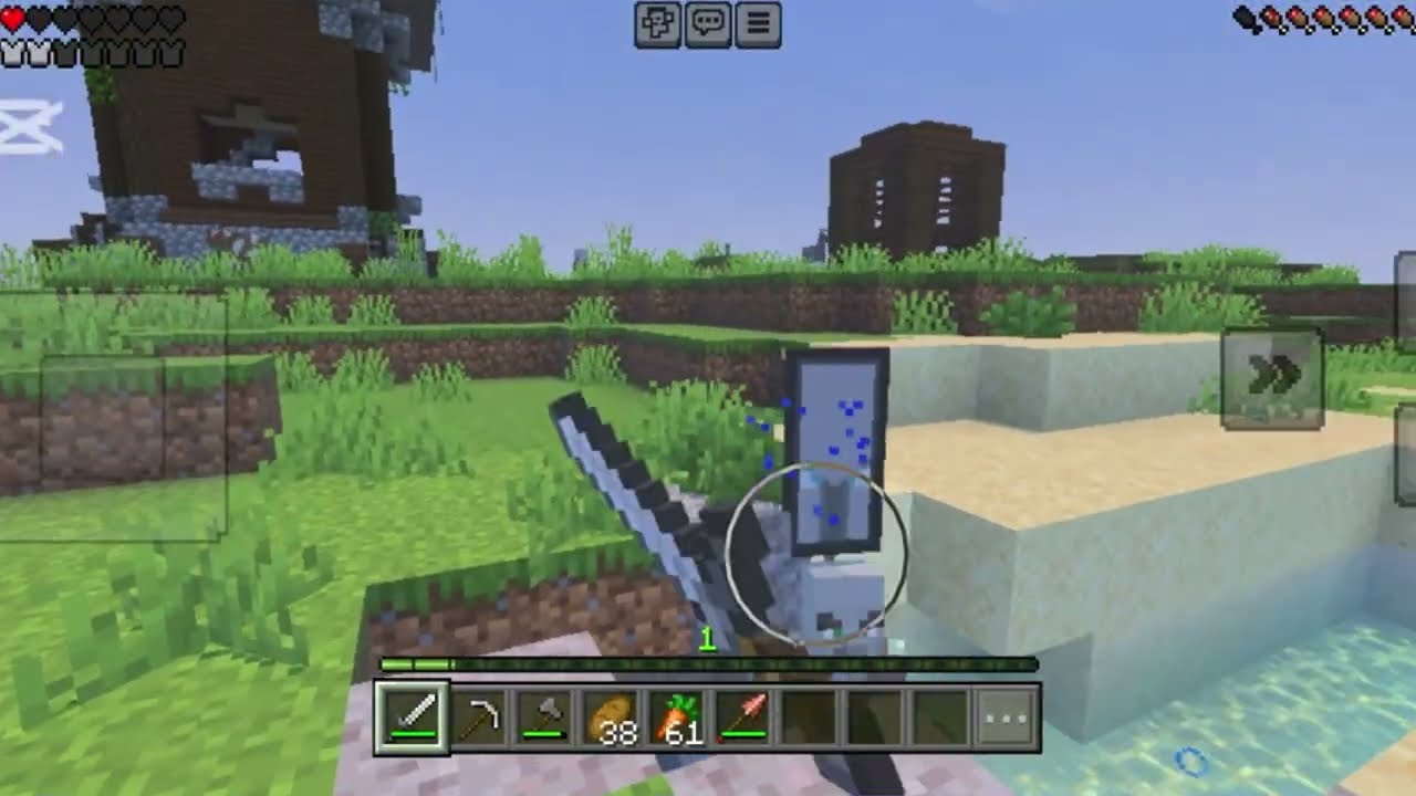 Sobrevivir sin refugio fue mala idea ⛏️👾|	•	minecraft survival journey begins #minecraft 