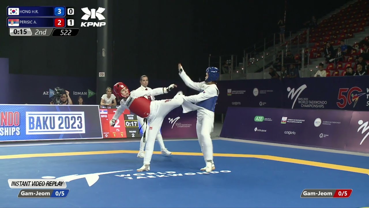 522 R16 Women  67kg KOR HONG H R  SRB PERISIC A