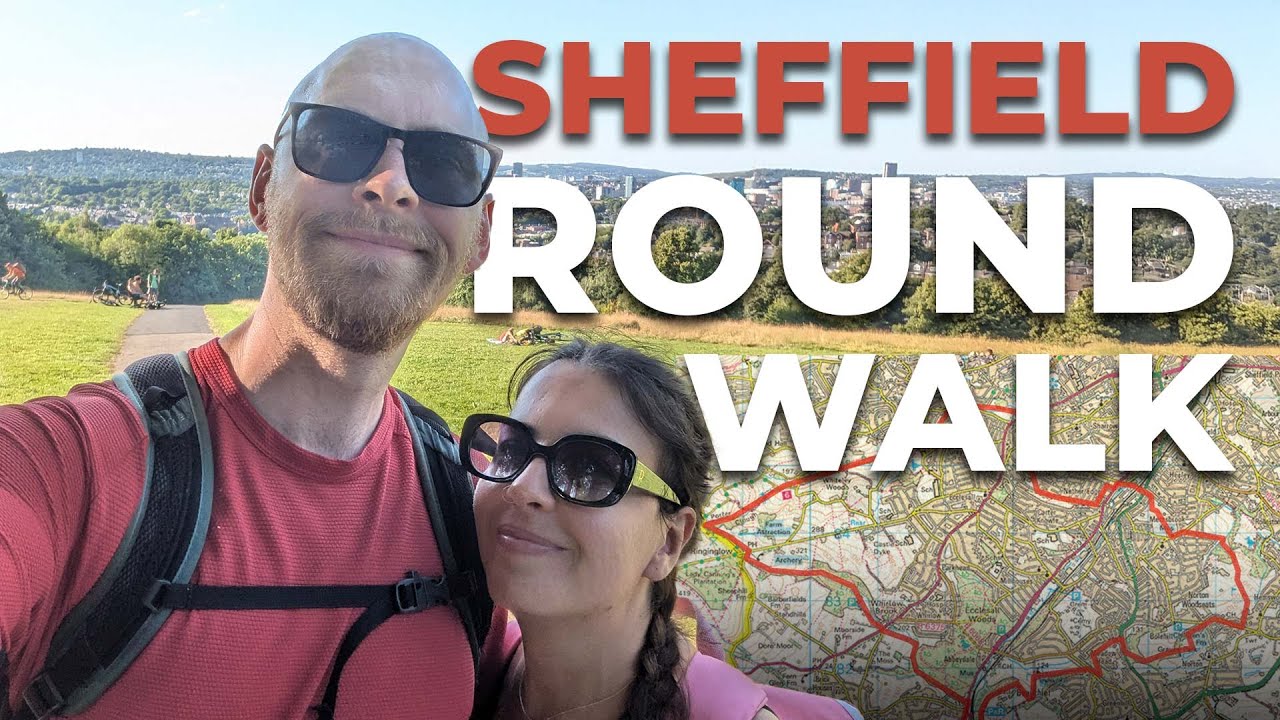 24 km around the GREENEST CITY IN THE UK! Sheffield Round Walk