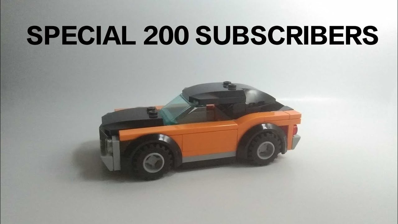 How to build a Lego Classic Sport Car With Roof (MOC) Version 3 [Special 200 Subscribers]