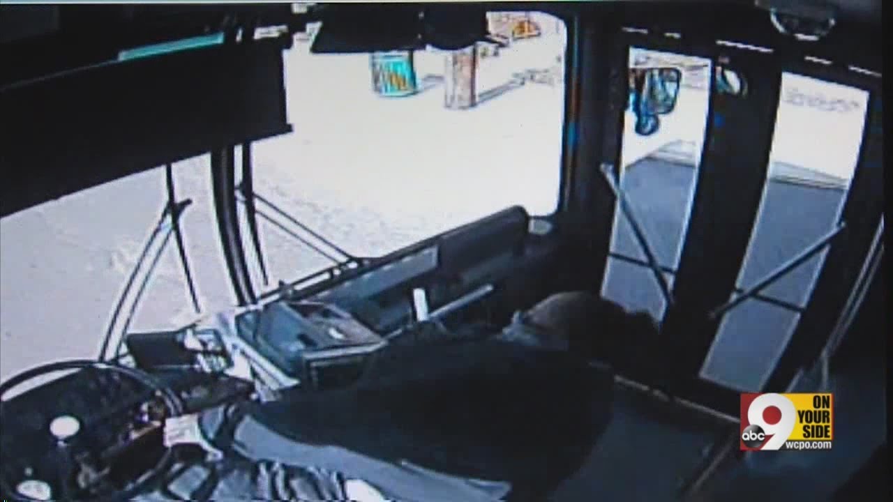WATCH: Metro bus goes out of control