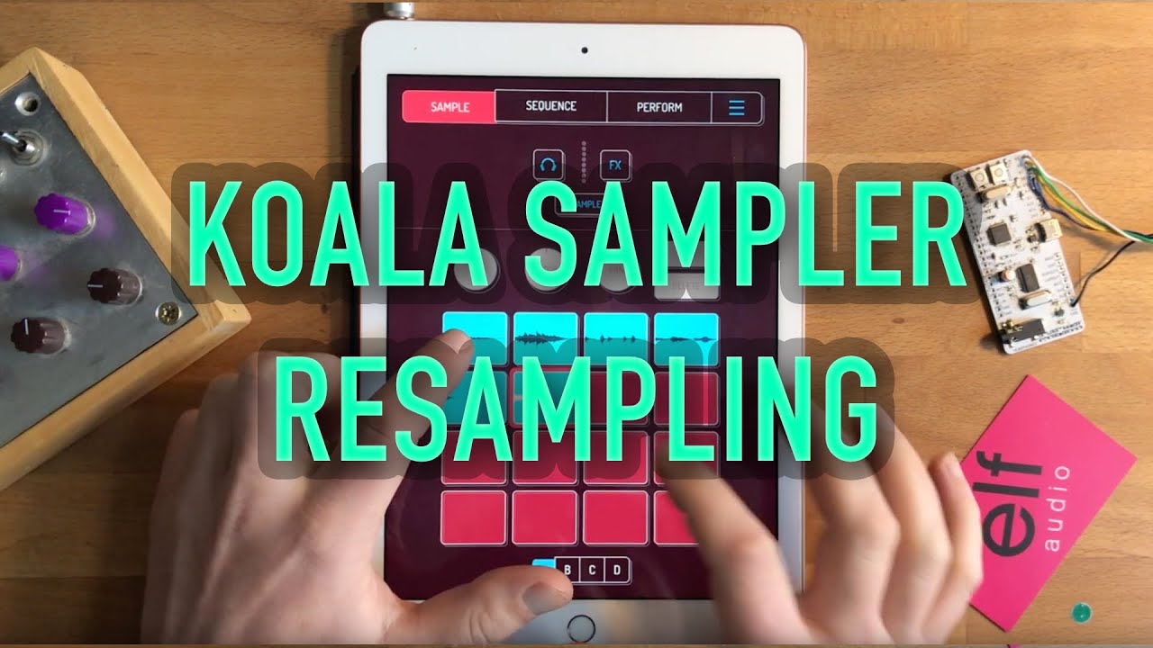 Учебное пособие по ресемплированию Koala Sampler