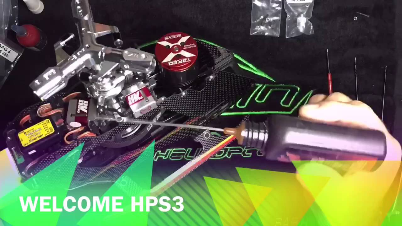 Goblin 380 conversion HPS2 to HPS3