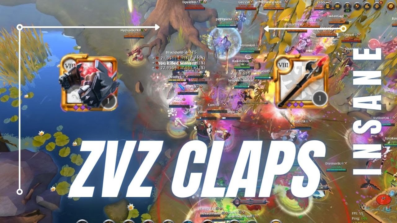 HUGE Ravenstrike and Brimstone claps in Albion Online