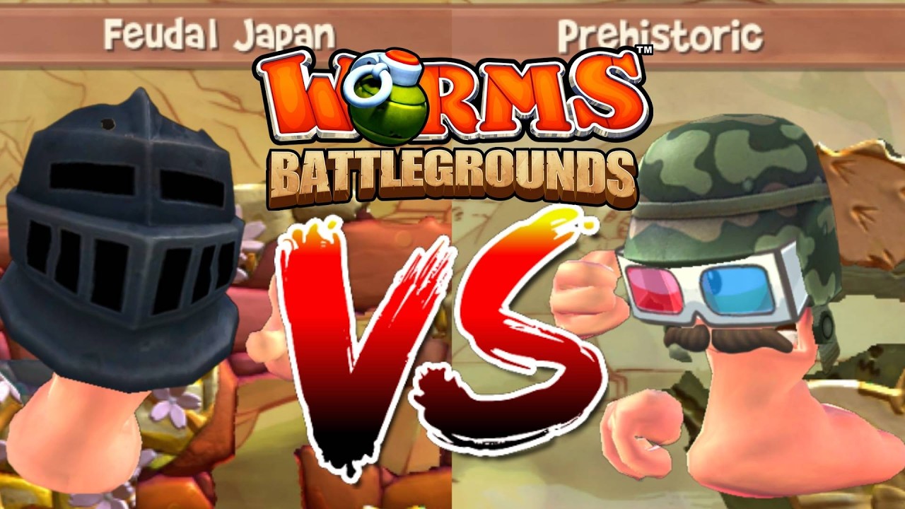 THANEOSS VS NUKEY!! | Worms Battlegrounds