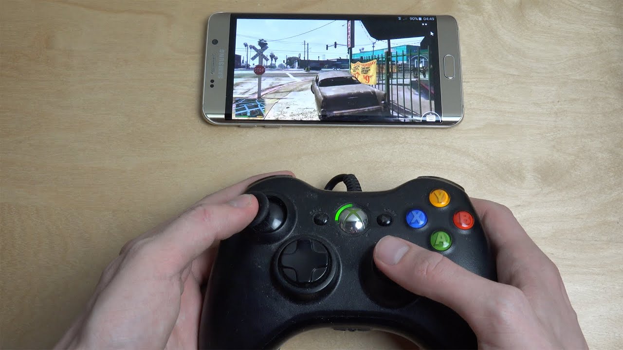 GTA 5 Samsung Galaxy S6 Edge Plus Remote Windows 10 Gameplay