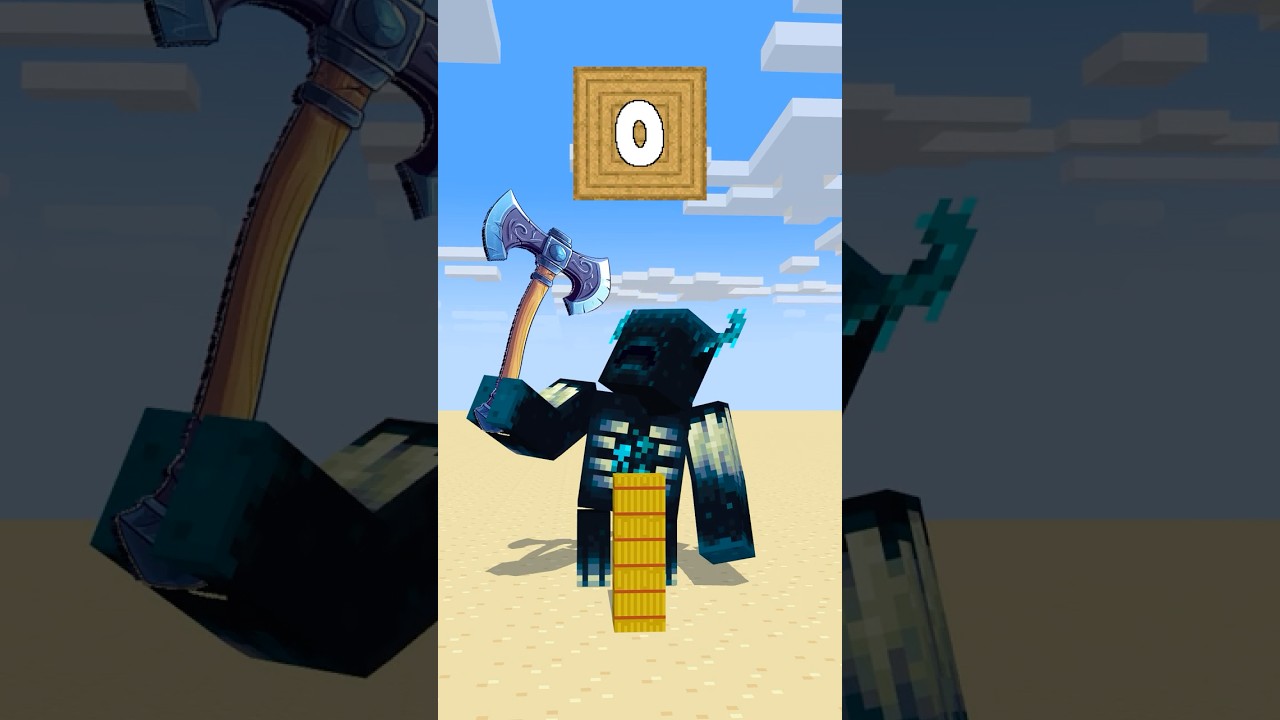 Помогите Херобрину обрести силу и рассечь их мечом &mdash; анимационный ролик по Minecraft #короткометр...
