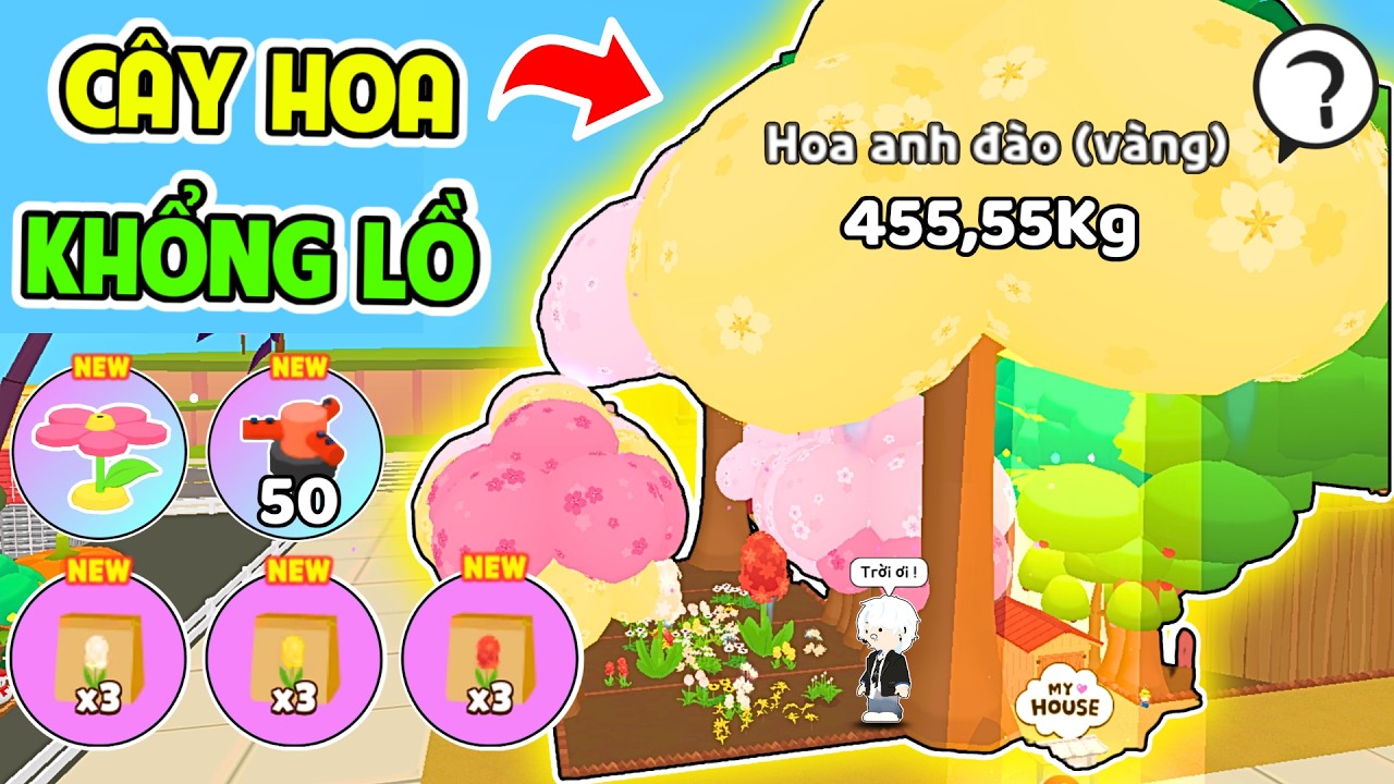 BEDY TRỒNG CÁC C.ÂY HOA MỚI CỰC VIP KHỔNG LỒ Ở NÔNG TRẠI | PLAY TOGETHER