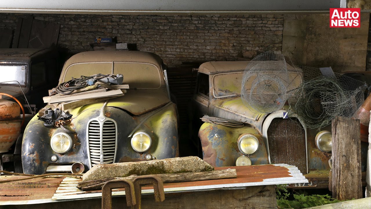 Scheunenfund der besonderen Art: Die 60 Autos des Roger Baillon