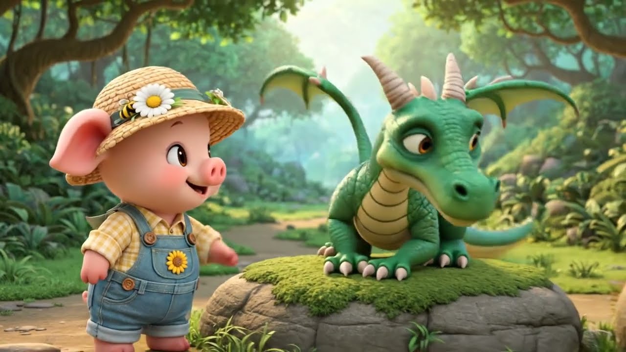 Flying to Save the Garden | 3D Animated Adventure Story