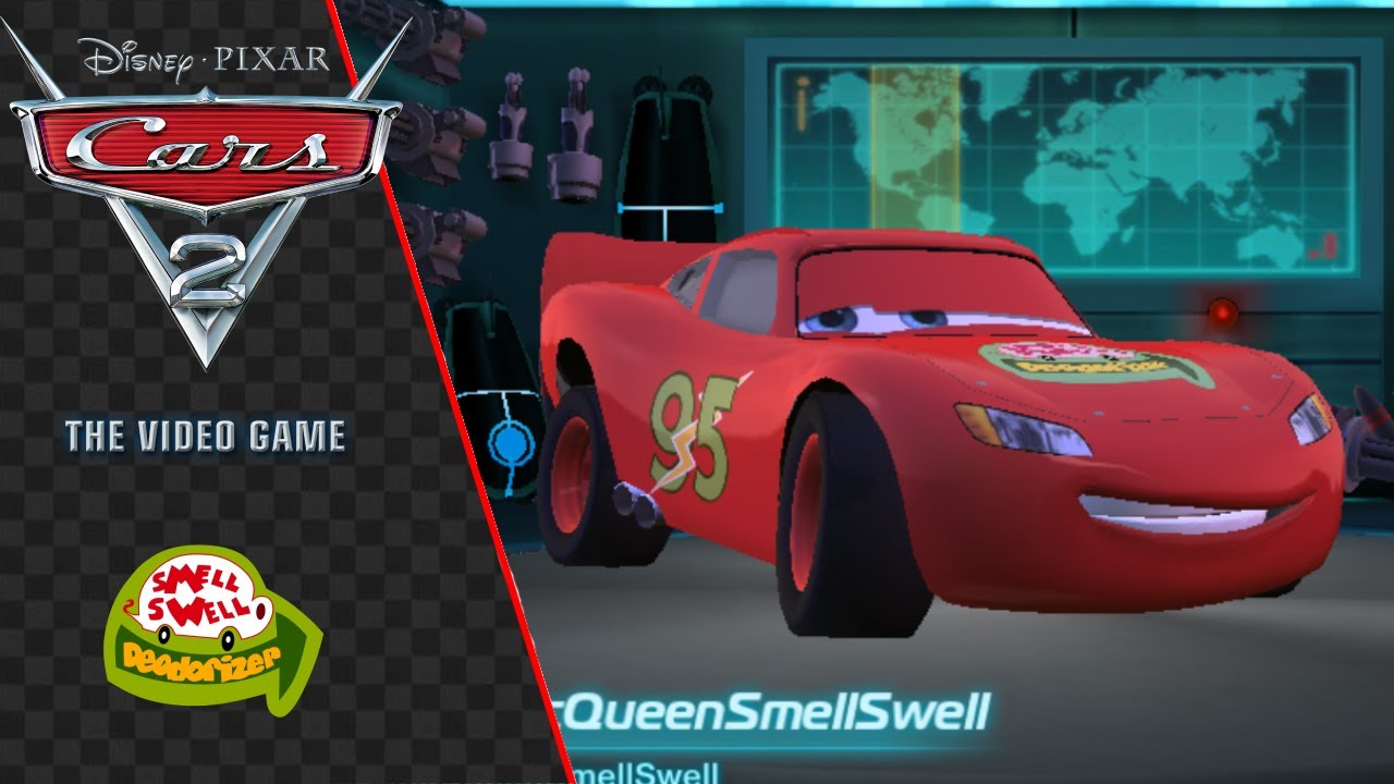 Cars 2 The Videogame Mods: Lightning Mcqueen Smell Swell