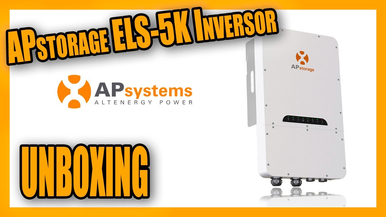 Nuevo APstorage de APsystems - ¡Unboxing y especificaciones!