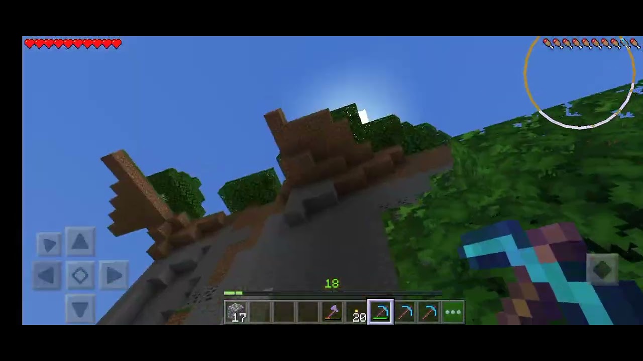 Day 1 Playing Minecraft