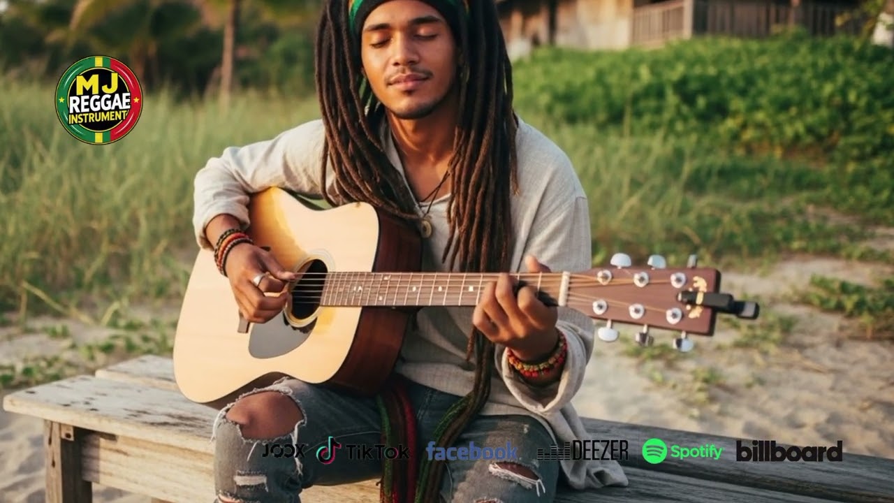 Summer Chill Reggae Instrumental – Happy Island Guitar ☀️