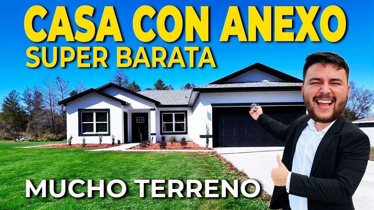 Casa con Apartamento Independiente en Florida por $349K