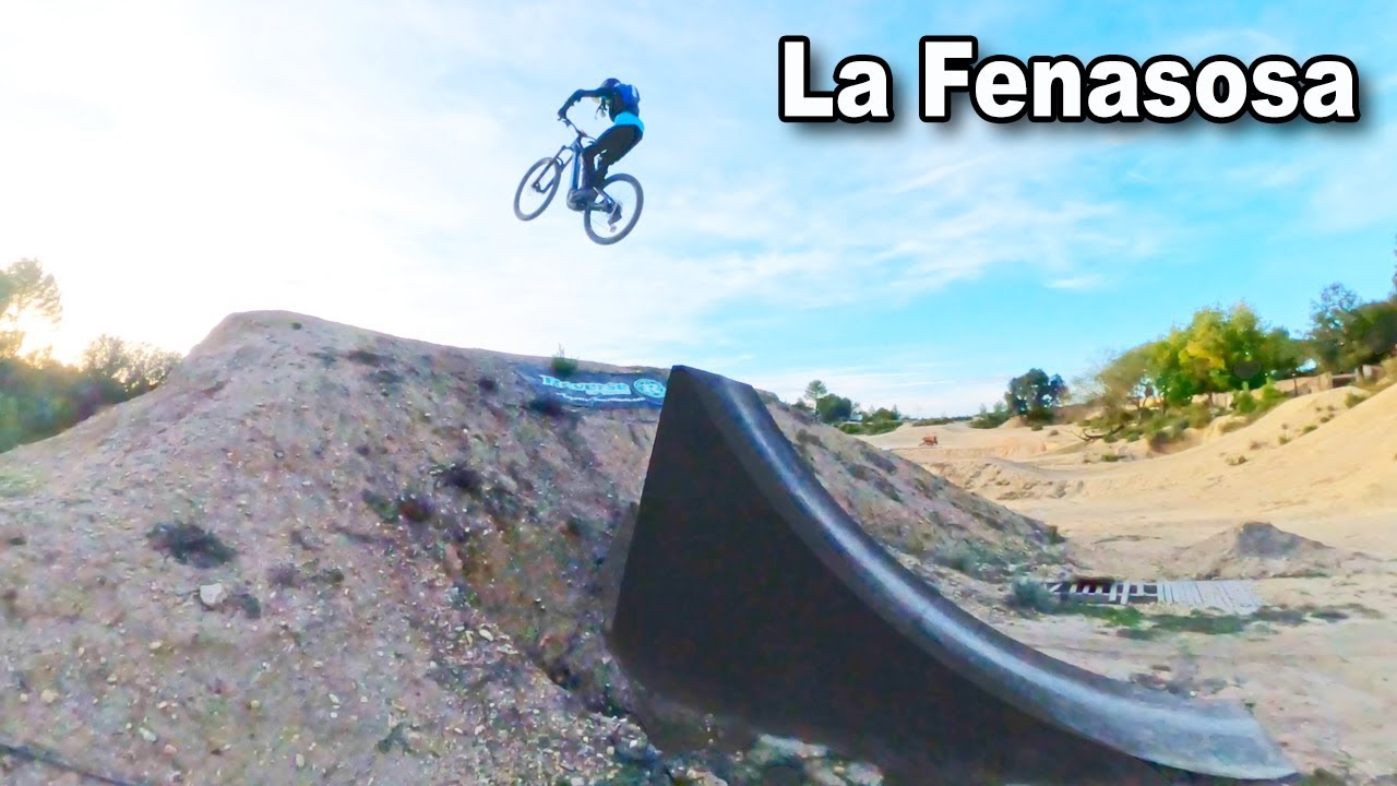 Riding In One Of The Best Bike Parks In Spain, La Fenasosa Bike Park!