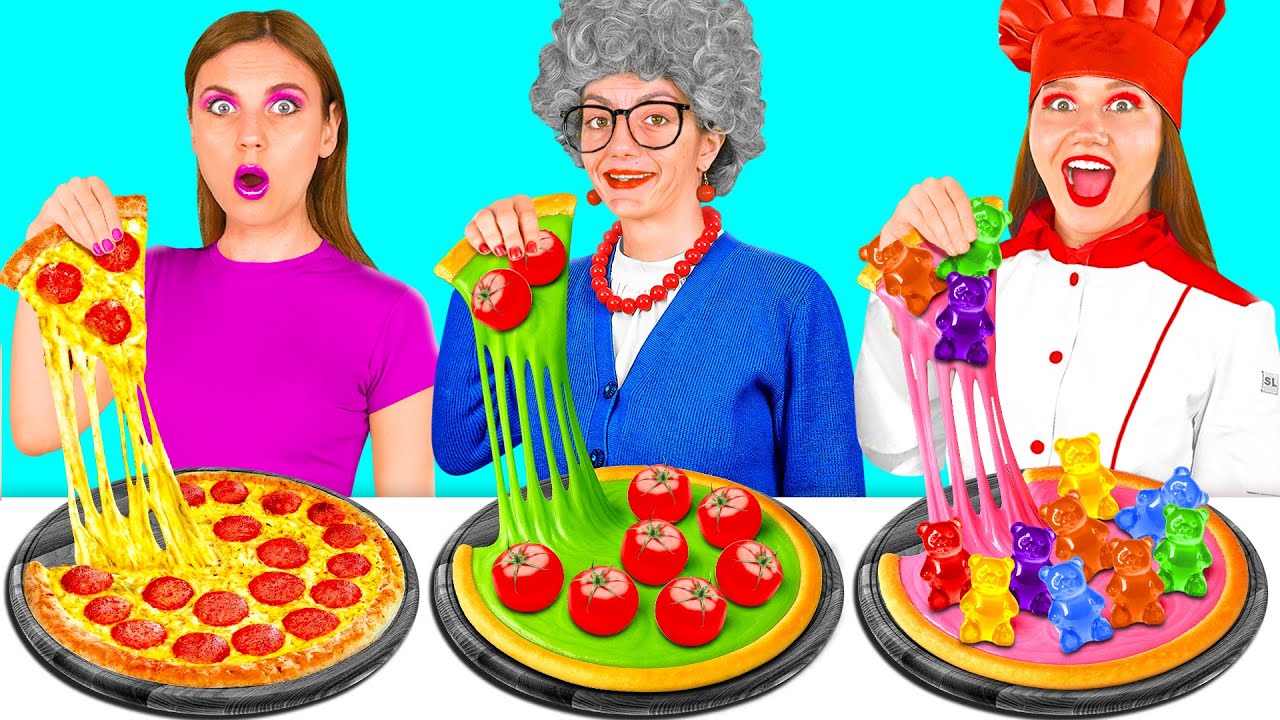Кулинарный Челлендж: Я против Бабушки | Веселые Кухонные Трюки от FUN FOOD