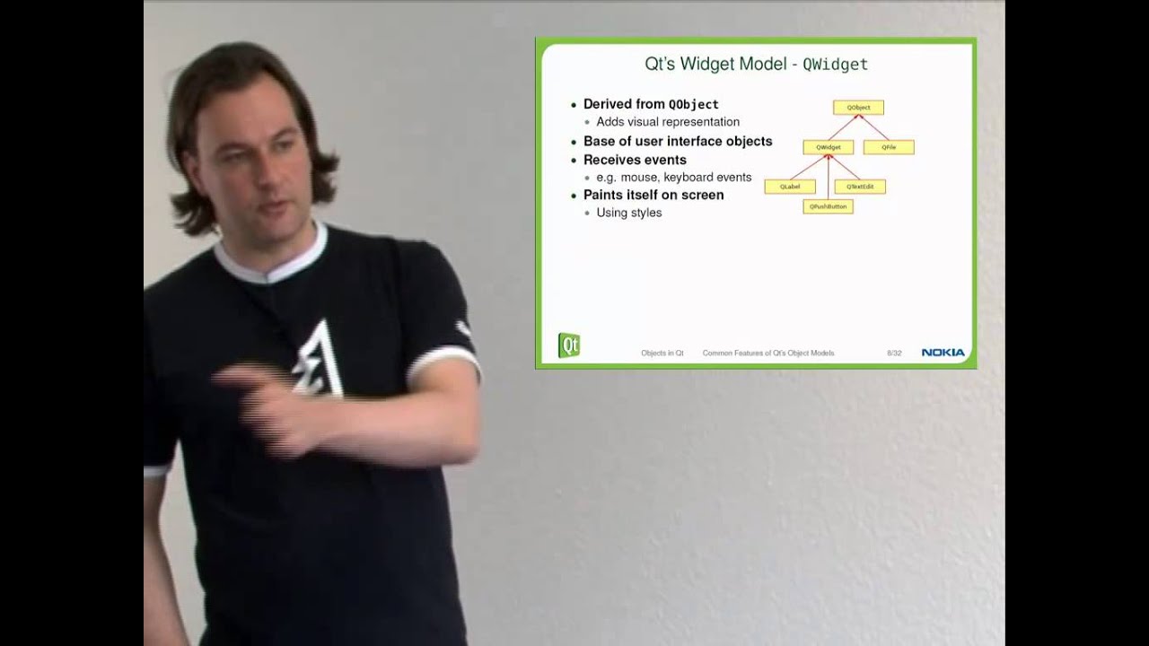 Qt Training: Fundamentals of Qt - Objects in Qt, part 1/3 - Qt objects, UI elements