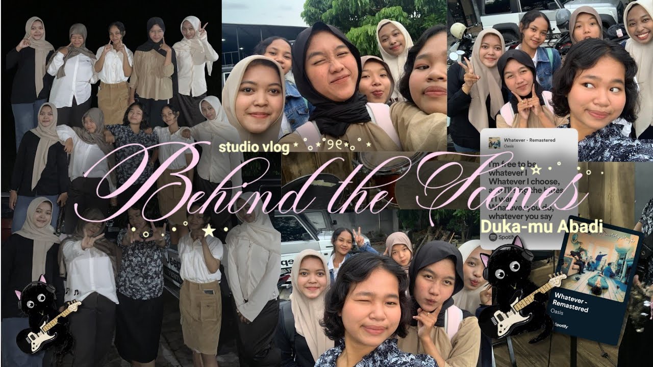 behind the scenes duka-mu abadi | studio vlog | musikalisasi puisi 🎬🎼🎤