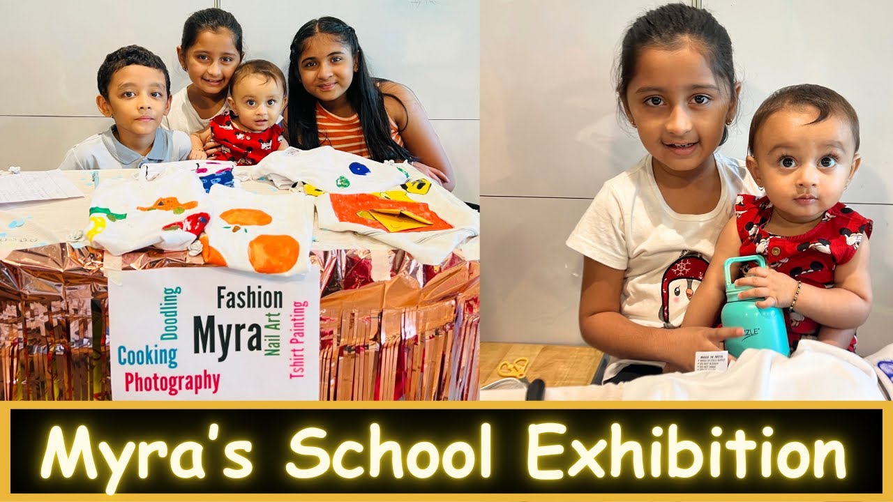 Myra’s School Exhibition | Marathi Vlog 743 |