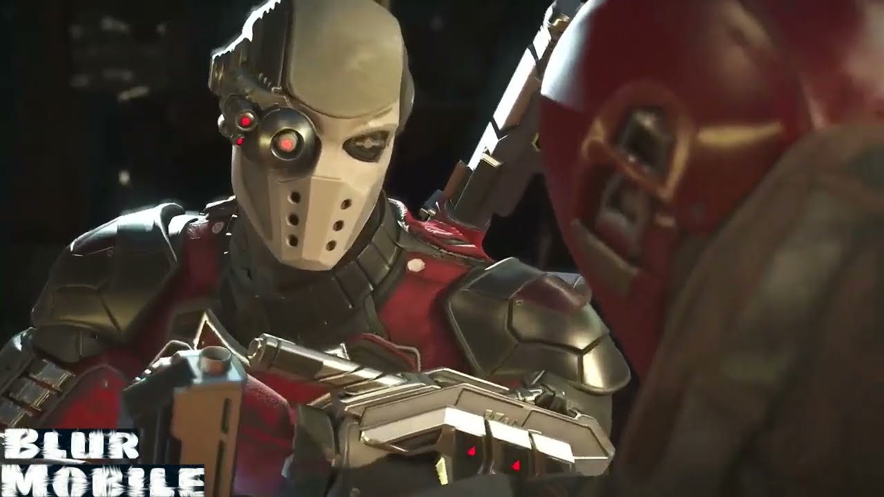Injustice 2 - All Red Hood Vs Deadshot Intros And Interactions