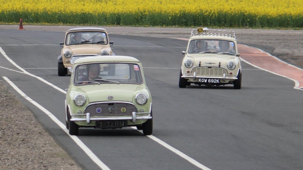 Blyton park mk1 action day 2022 in my k series classic mini