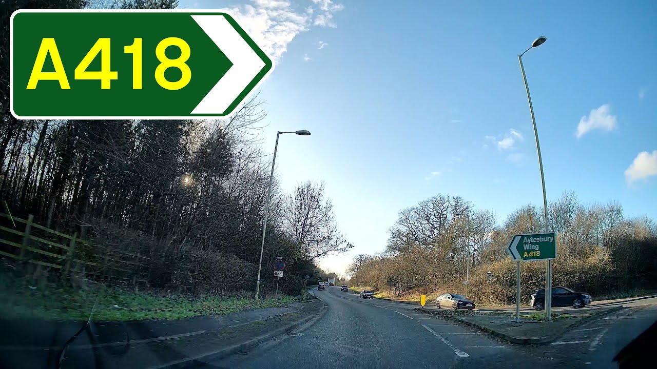 A418 Leighton Buzzard to Tiddington near Oxford UK - Actual Speed