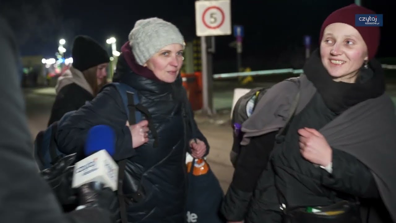 Wojna na Ukrainie: Reportaż z granicy