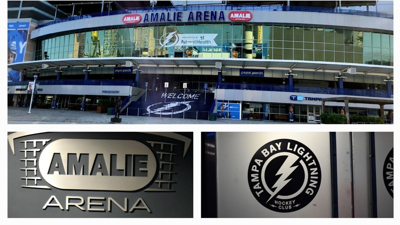 BEHIIND THE SCENES TOUR Amalie Arena, Tampa Bay Lightening, Bolts. Ice Hockey, Stadium, Concerts++