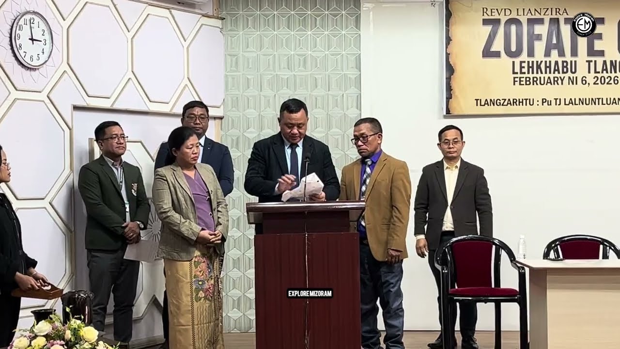 'Zofate Genesis' lehkhabu tlangzarhnaa Ex Minister TJ Lalnuntluanga thusawi