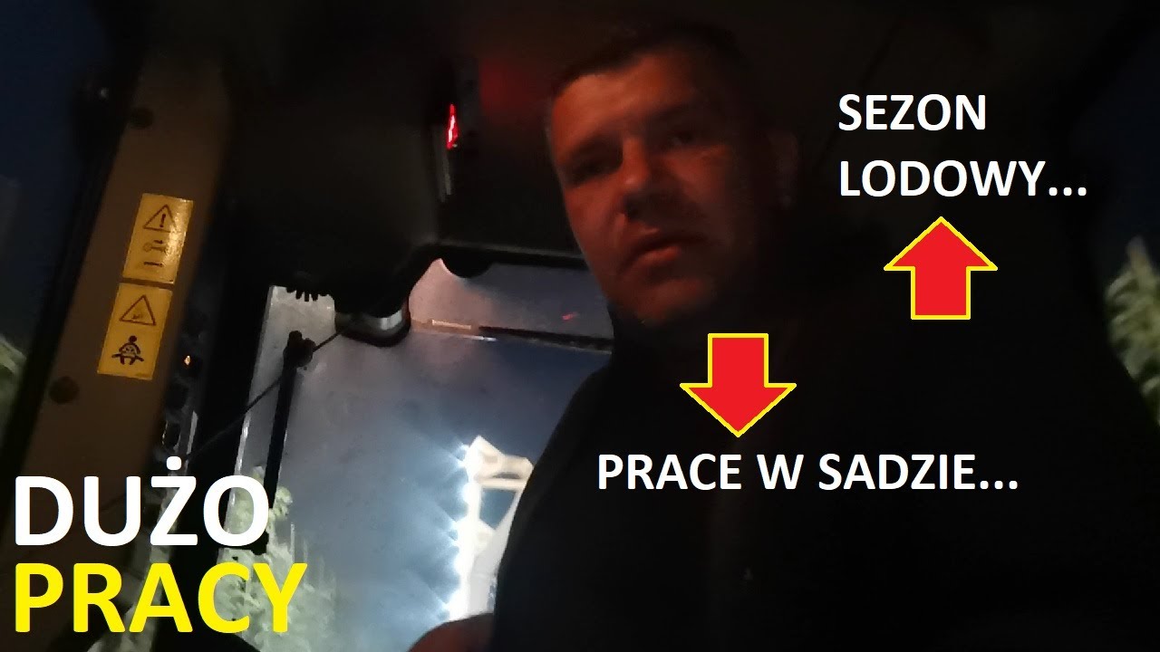 Sadowniczy Vlog #15/2021 - Pryskanie sadu, start sezonu lodowego