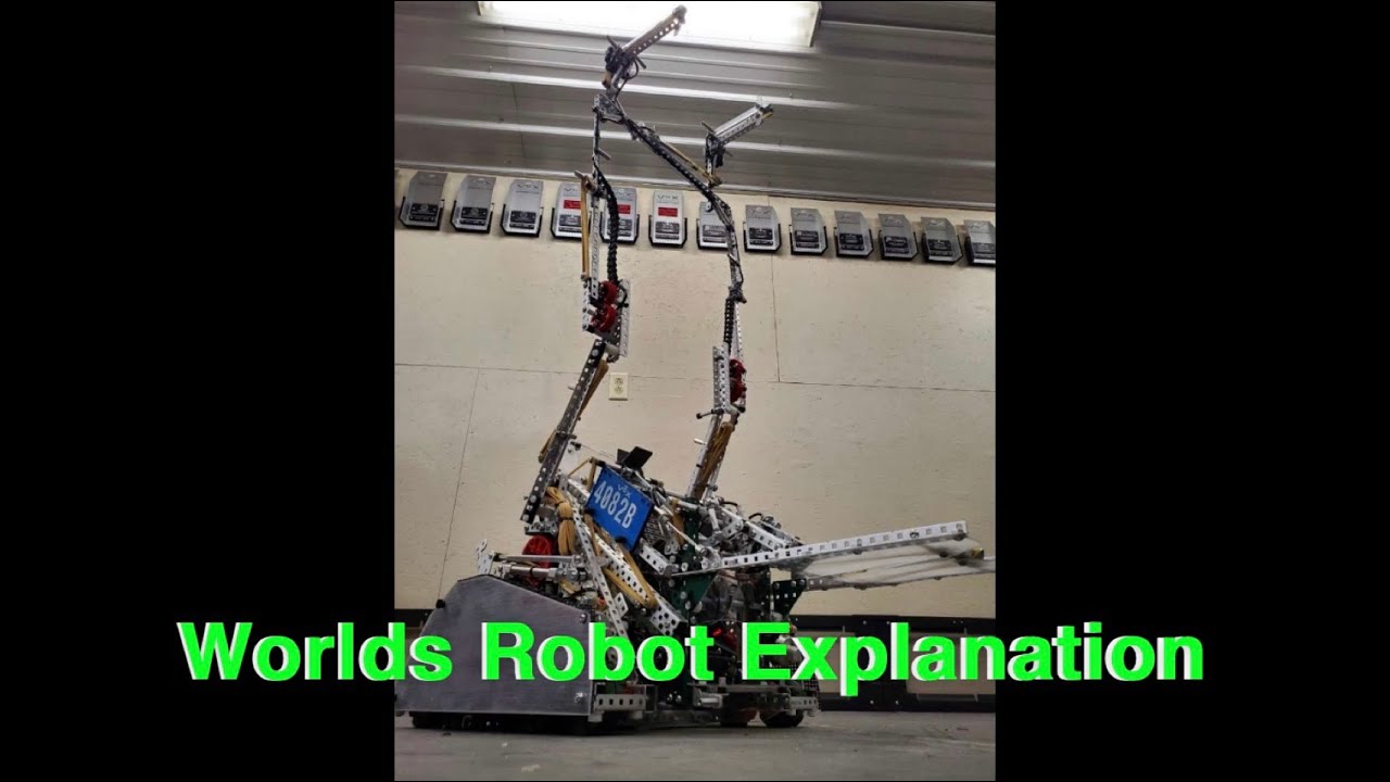 4082B VEX Tipping Point Worlds Робот Объяснение