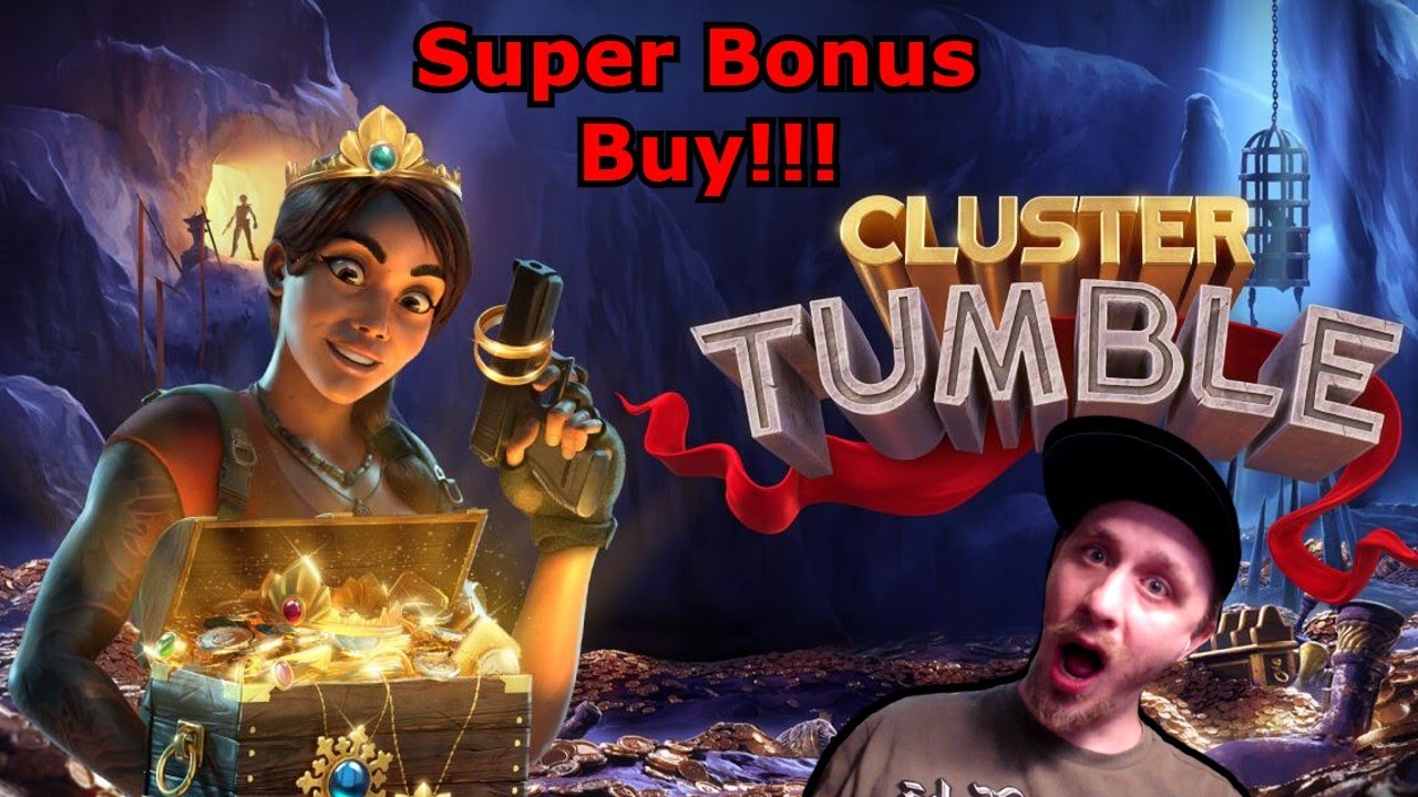 Крупный выигрыш от покупки супербонуса в Cluster Tumble!!! Расслабляющий игровой автомат!