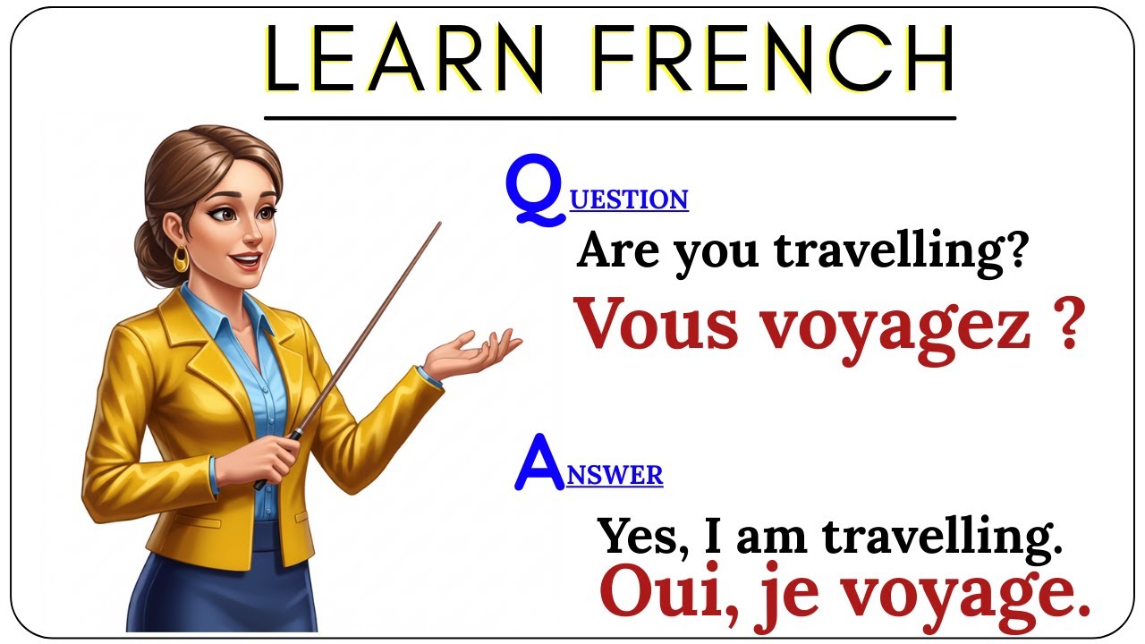 Common French  Conversations You Must Know | French Dialogue | Learn French | Apprendre le français