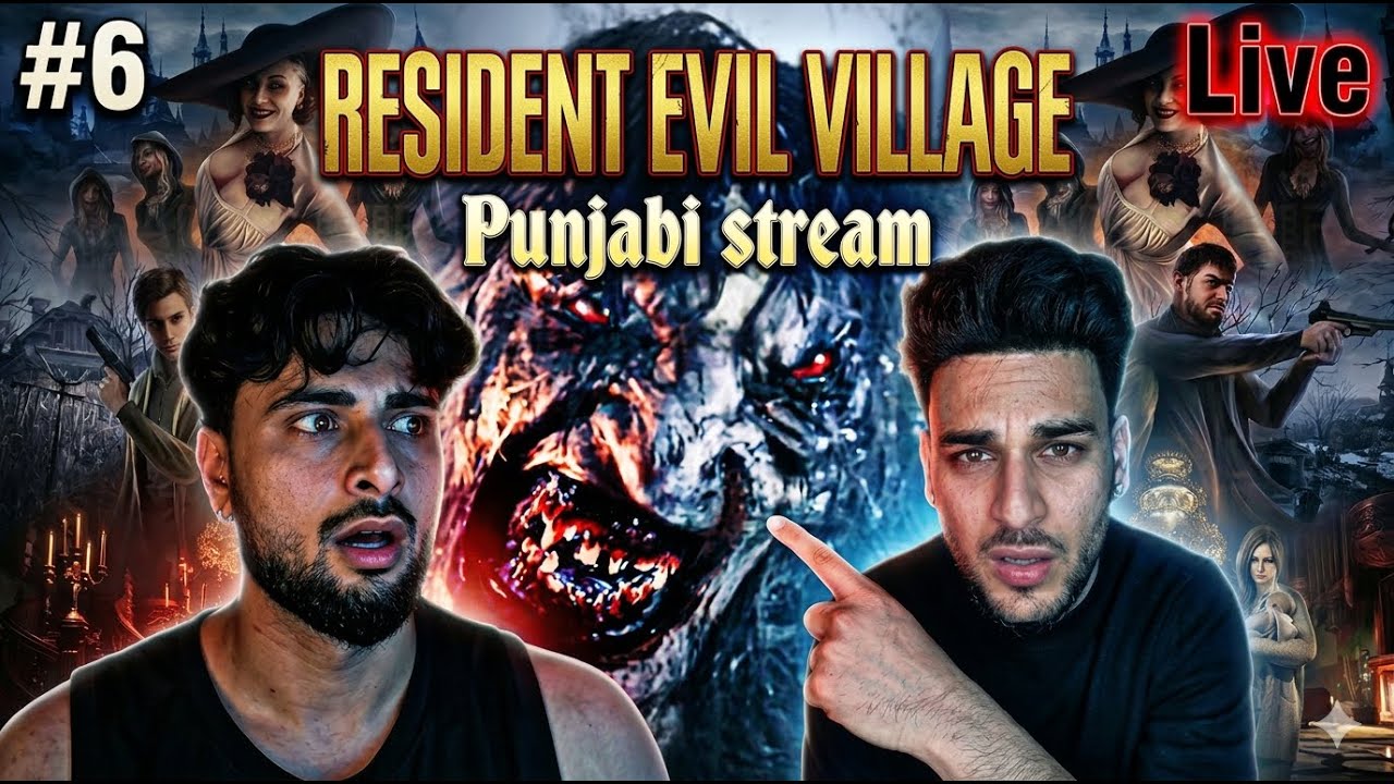 😱 DO NOT WATCH ALONE… Resident Evil Village LIVE Gameplay ! || 🎮 Punjabi || #5