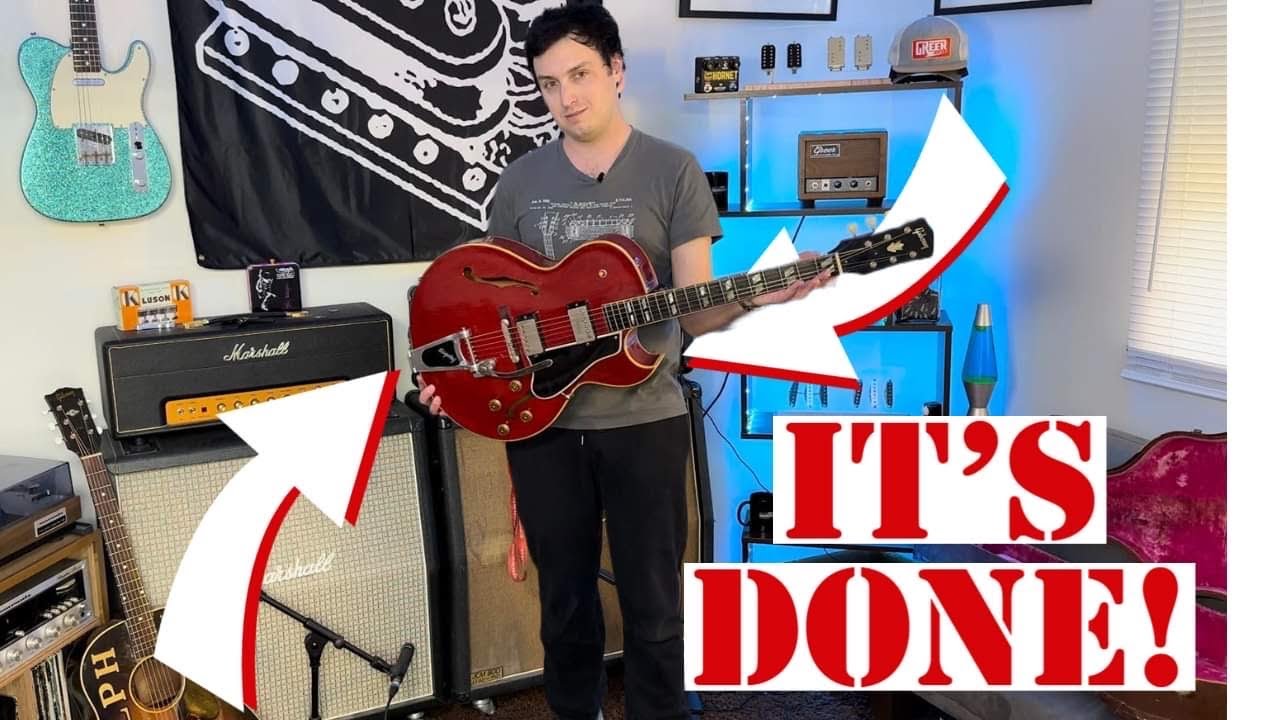 1957 Gibson ES-175 Restoration: Part 2! Finishing the Build / Tone Test
