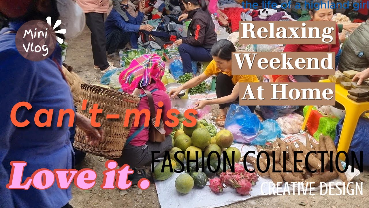 “Exploring a highland market — come along with me to admire the beauty of the local ethnic girls ”