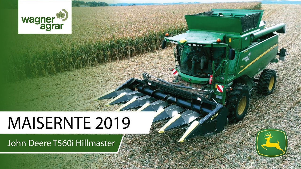 Maisdrusch John Deere T560i 4x4 Allrad mit DragoGT - Wagner Agrar
