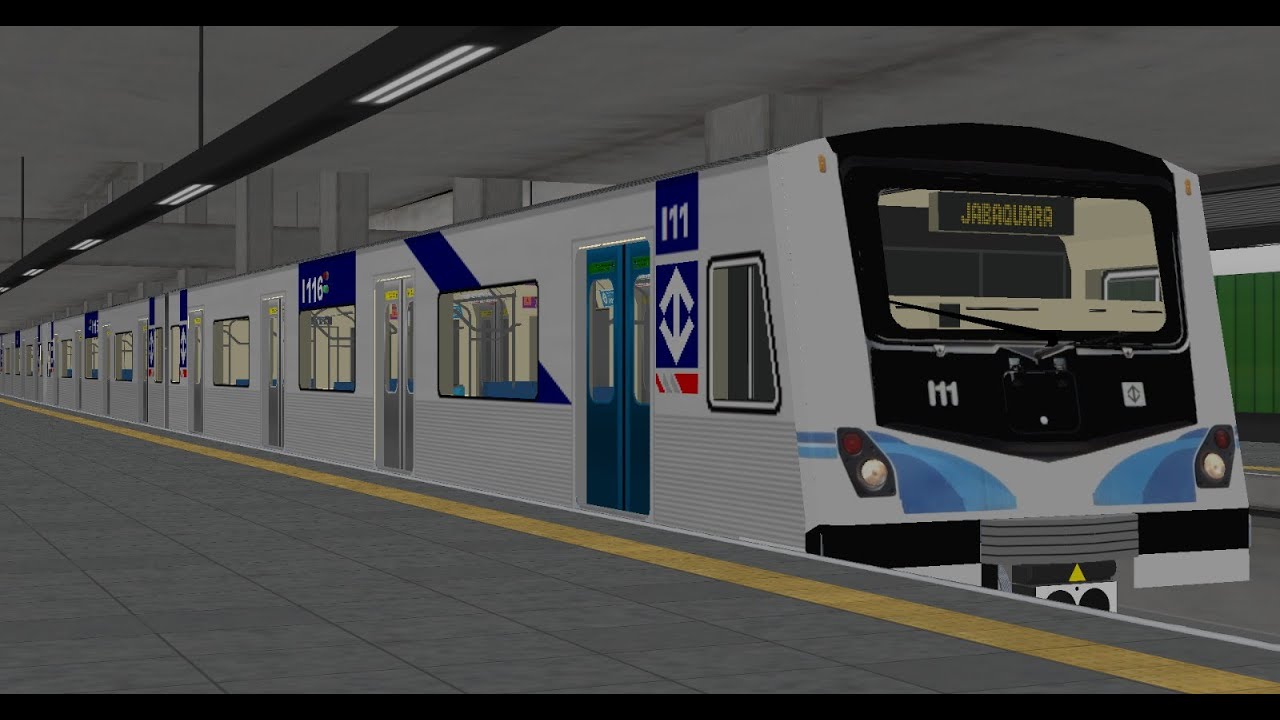 [Metrô SP] Linha 1 Azul - Frota I | São Bento × Vergueiro [OpenBVE]