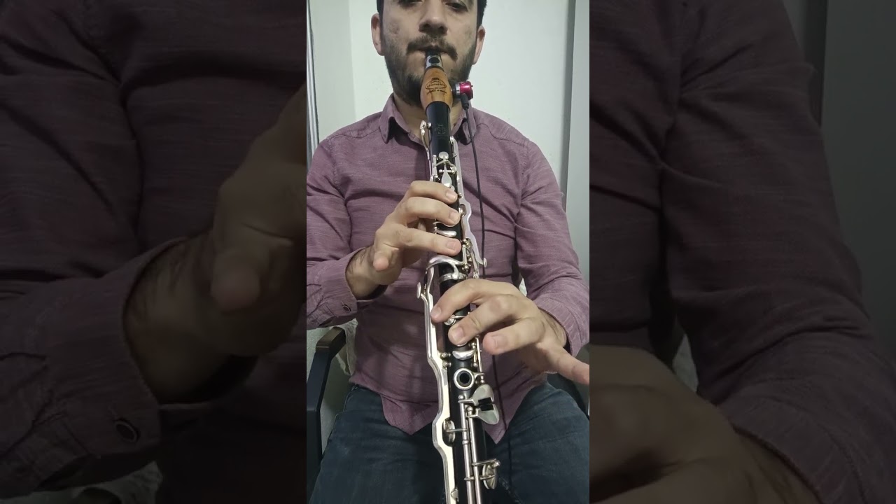 Klarnet yakın çekim SENİ YAZDIM KALBİME