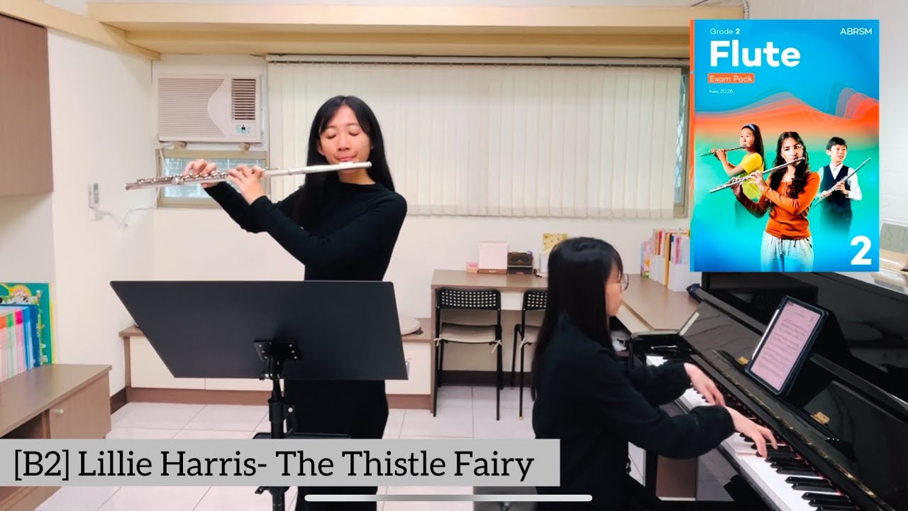 ABRSM Flute Grade 2 B2 Lillie Harris- The Thistle Fairy (Flute Exam Pieces from 2026)