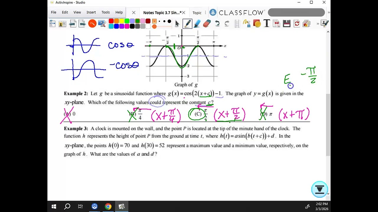 3.7 Sinusoidal Function Context & Data Modeling APPC2526